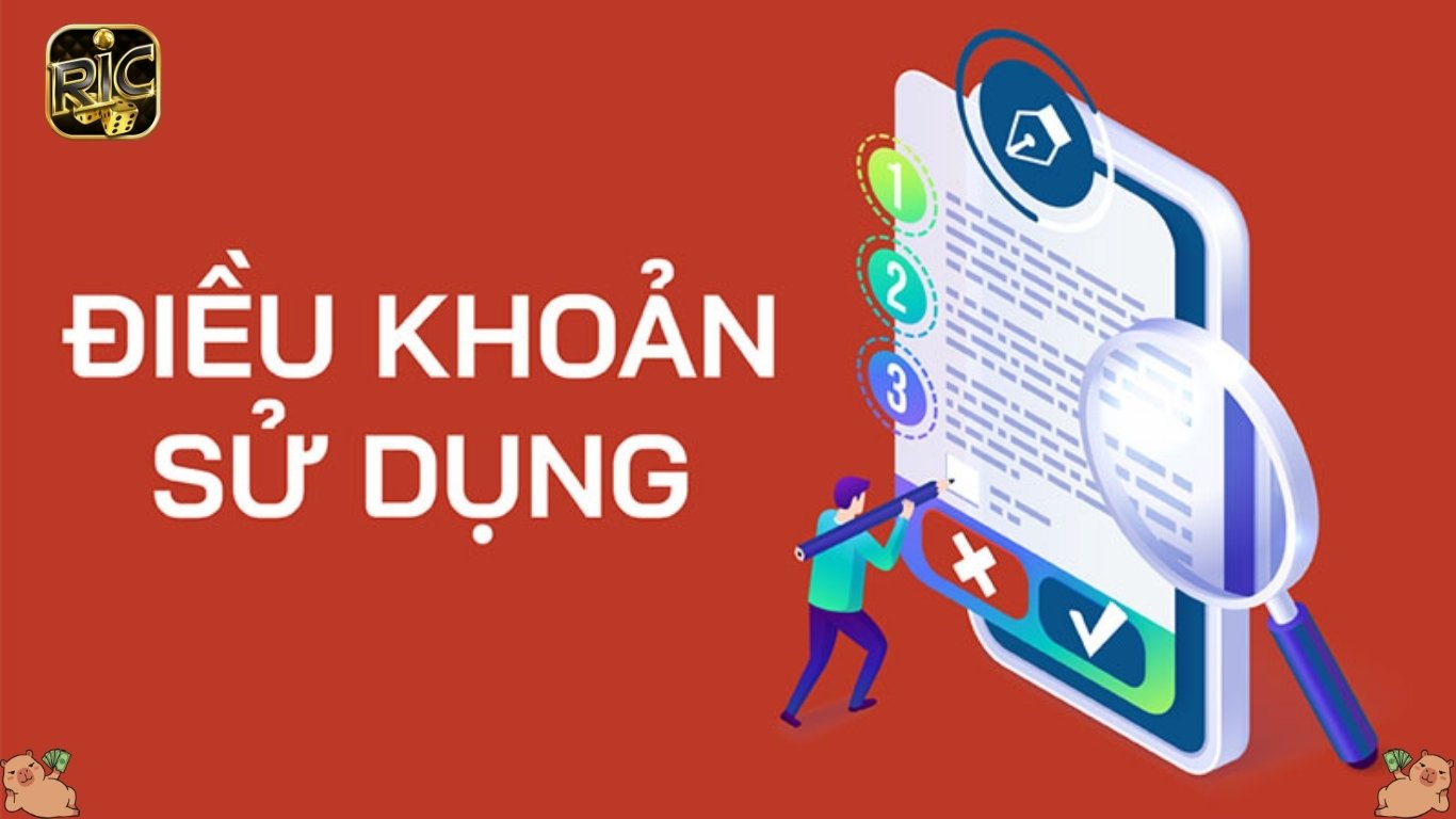 Những điều khoản sử dụng chung cho mọi game thủ Ricwin
