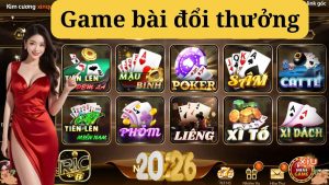 Giới thiệu về sảnh game bài đổi thưởng Ricwin