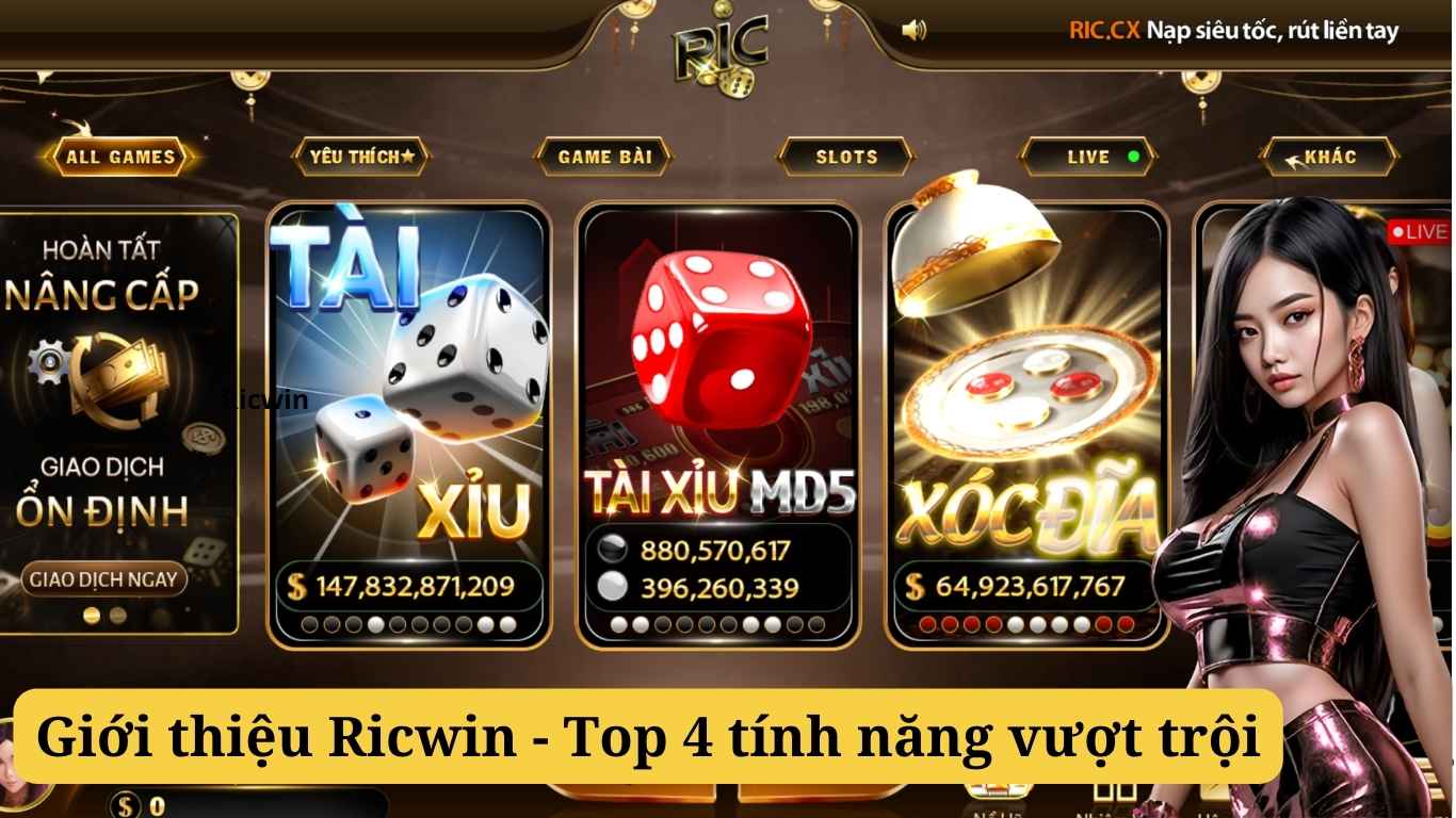 Giới thiệu Ricwin - Top 4 tính năng vượt trội