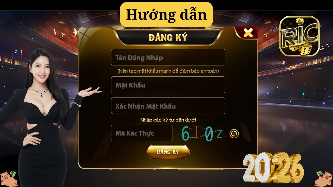 Hướng dẫn đăng ký Ricwin cho tân thủ Hướng dẫn đăng ký Ricwin cho tân thủ