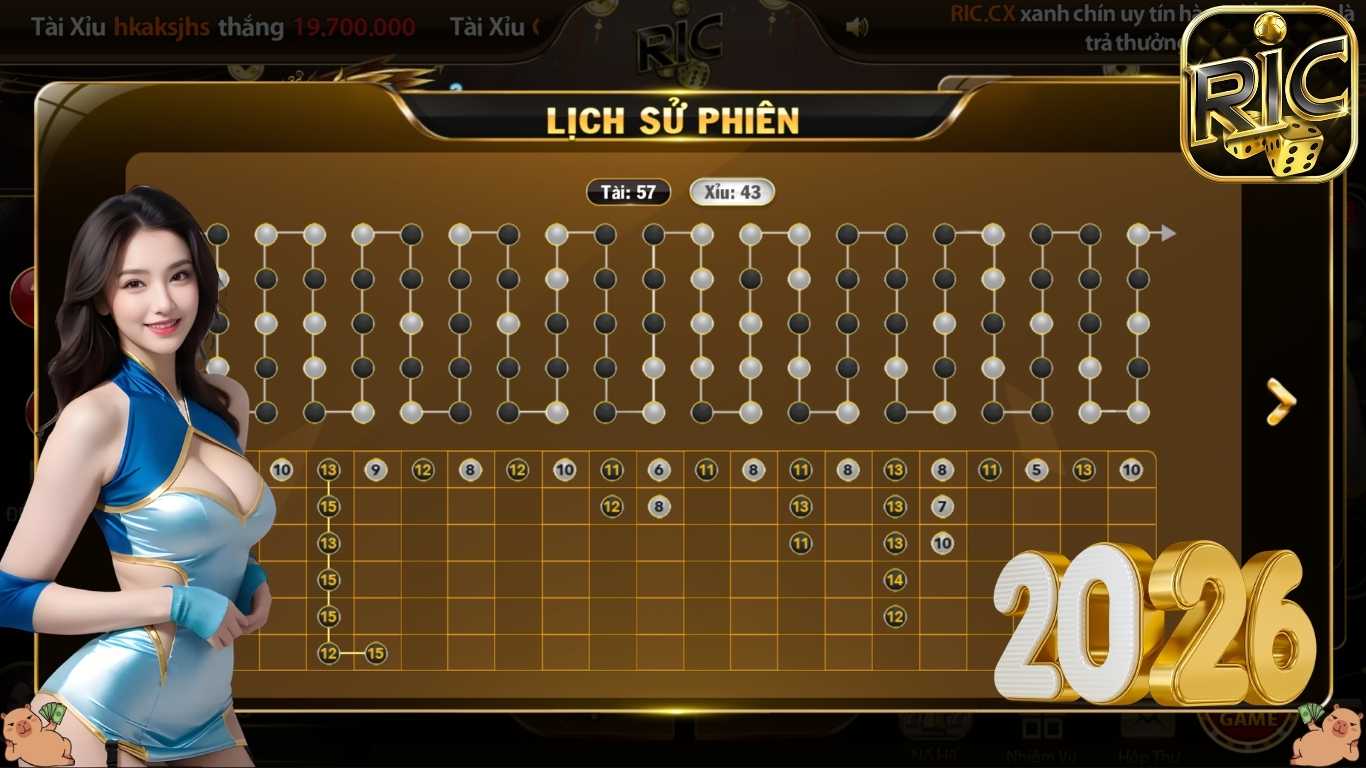 Mẹo đặt cược tài xỉu Ricwin hiệu quả 2026