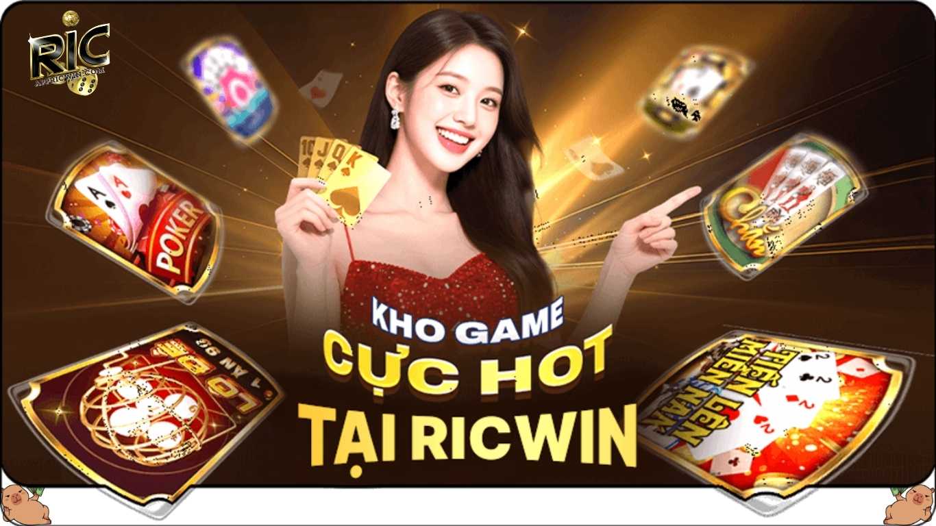 Những trò chơi hấp dẫn được nhiều người chơi tại Ricwin