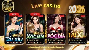 Ưu điểm nổi bật của sảnh Casino Ricwin